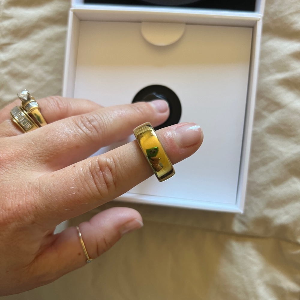 Oura Ring Gen 3 Horizon Sz 9 Gold